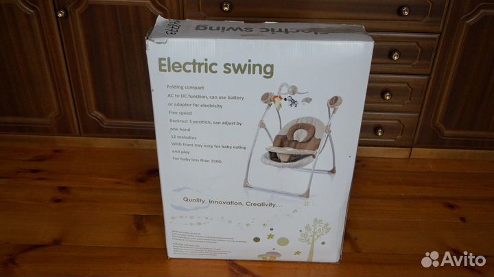 Электронные качели graco