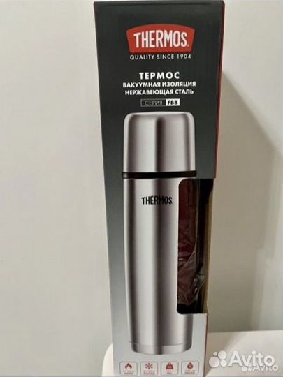 Термос Thermos FBB-1000 1л. красный (957054)
