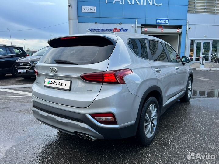 Hyundai Santa Fe 2.0 AT, 2019, 85 057 км