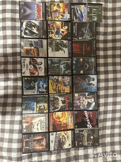 Диски для Sony Playstation 2 PS2