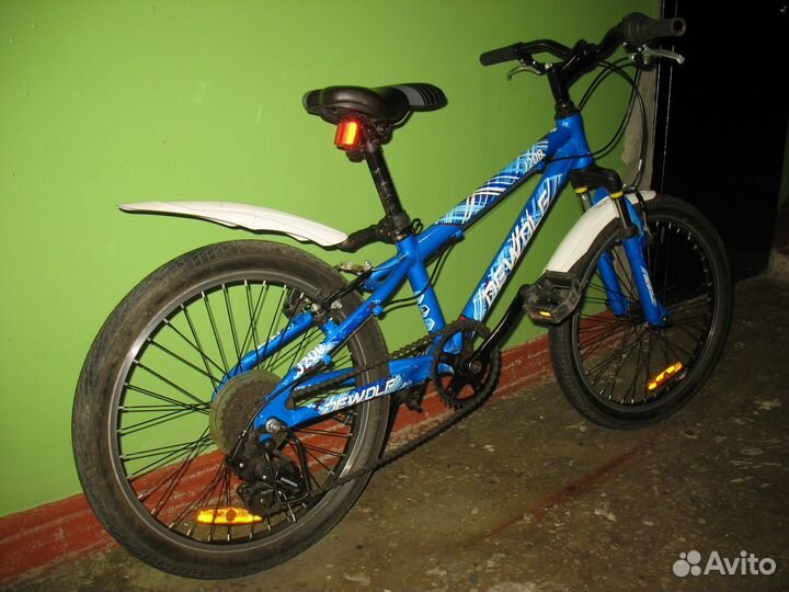 Велосипед детский Dewolf J200 Boy на 7-10 лет