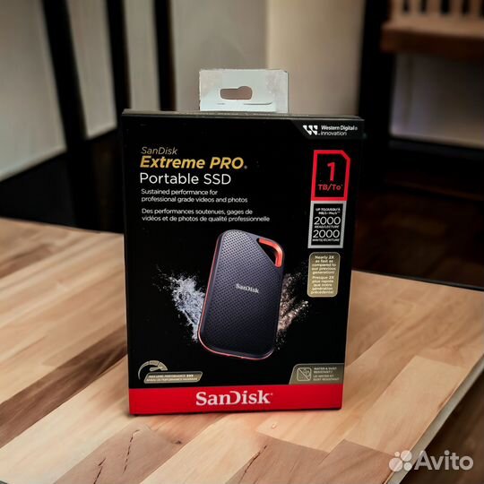 SanDisk Extreme PRO Portable SSD 1 TB 2000MB/s