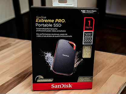 SanDisk Extreme PRO Portable SSD 1 TB 2000MB/s