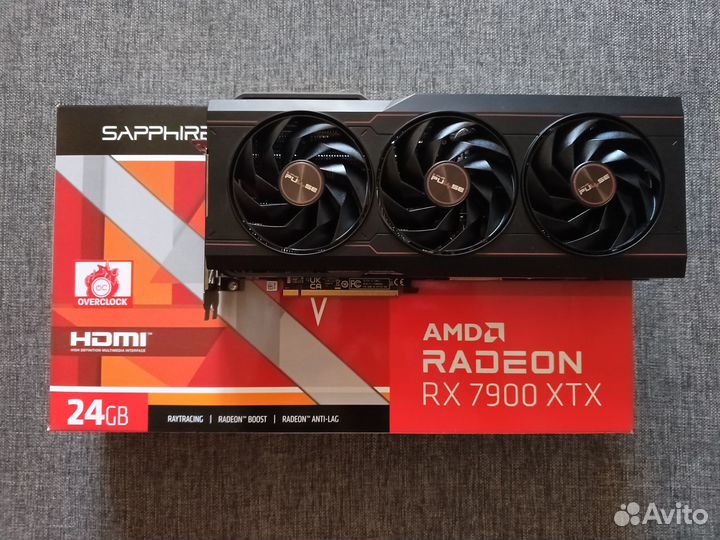 Sapphire RX 7900 XTX Pulse OC 24gb