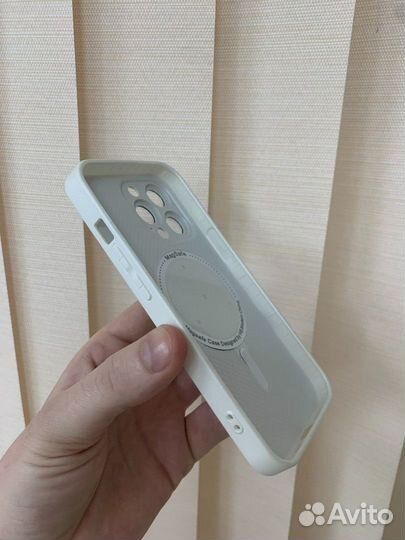 Чехол стеклянный Magsafe iPhone 13 Pro