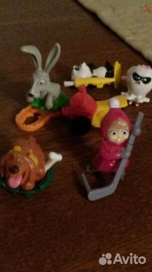 Киндер сюрприз 6фигурок
