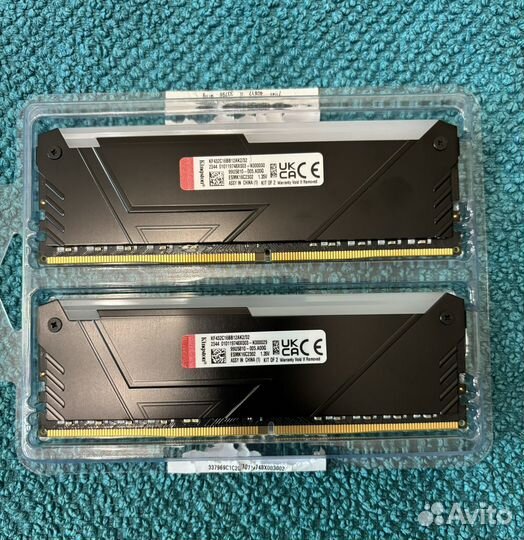 Оперативная память DDR4 32GB (2x16) 3200мгц