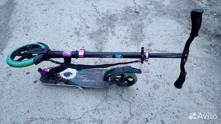 Самокат Y scoo Monster 230 взрослый