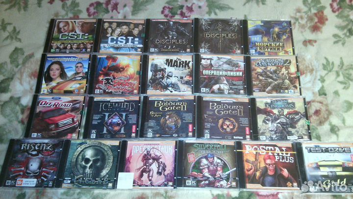 Компьютерные игры запечатанные