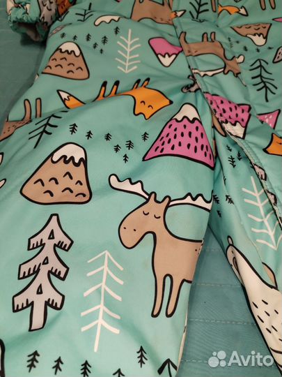 Пакет тёплой одежды на девочку 80-86