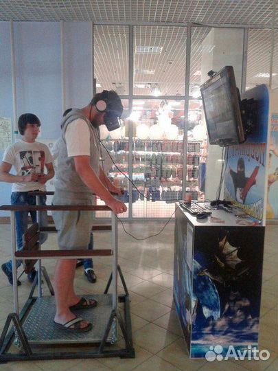 Аттракцион игра виртуальная реальность