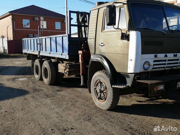 КамАЗ 53212 с КМУ, 1989