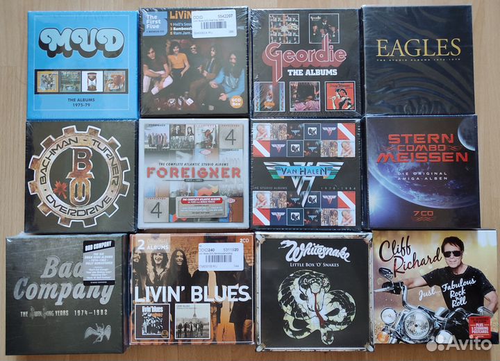 Rock Hard, Box Set vol. 1 - CD оригиналы (новые)