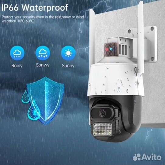 Камера 8Мп IP WI-FI уличная