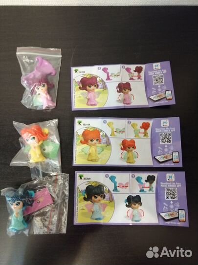 Серии из киндера феи, куколки