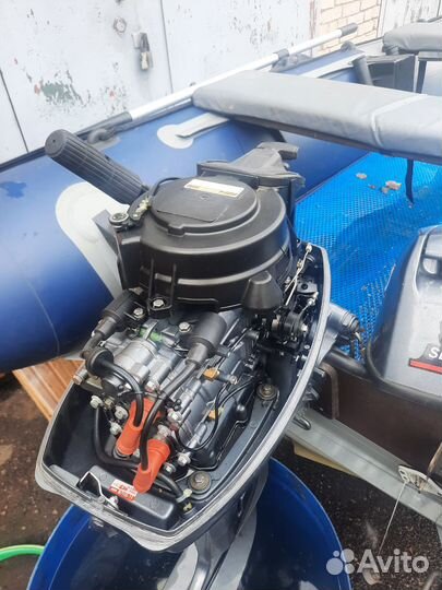 Пвх 3.7м + мотор SeaPro 9.9 OTH + прицеп мзса
