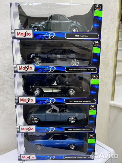 Коллекционные машинки 1 18