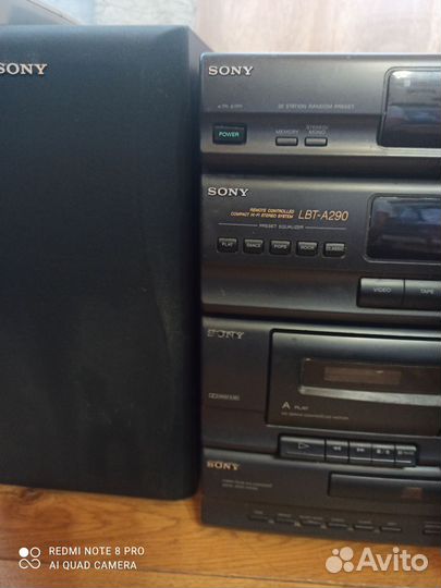 Музыкальный центр sony