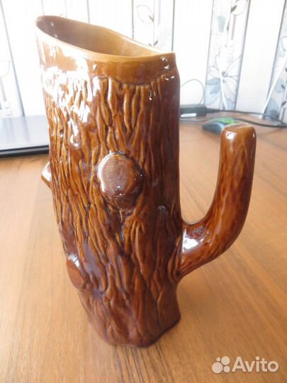 Ваза.Керамика декоративная.Ваза Стекло высокая