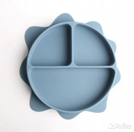 Силиконовая секционая тарелка