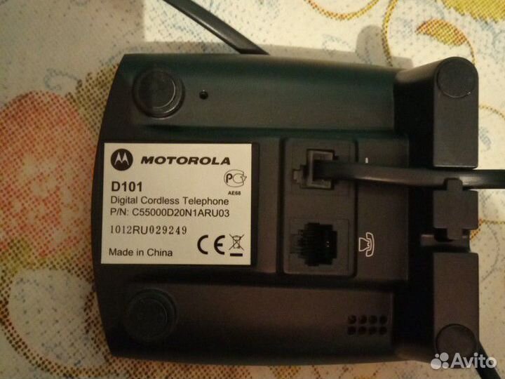 Радиотелефон motorola