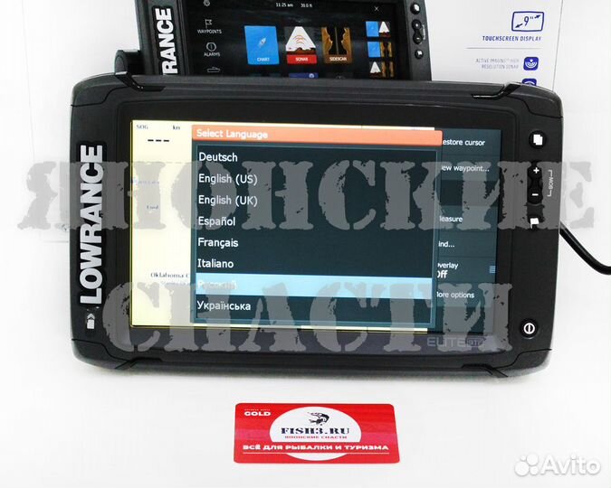 Эхолот Lowrance Elite 9 Ti2+стол+крышка защитная