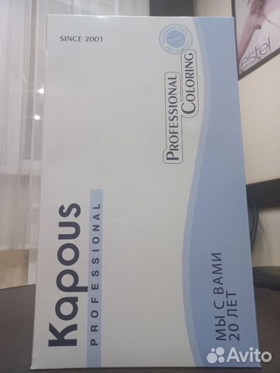 Палитра красок для волос kapous