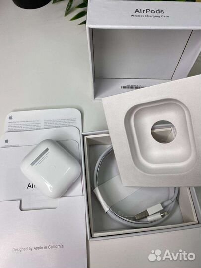 Беспроводные наушники apple airpods 2