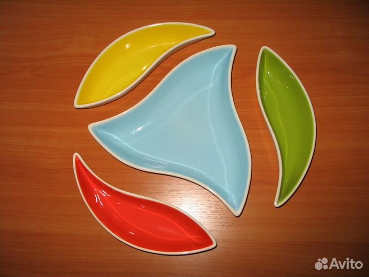 Менажница 4-х секционная. Франция