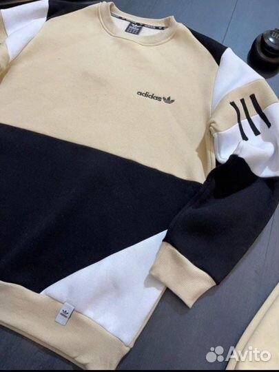 Мужской теплый спортивный костюм