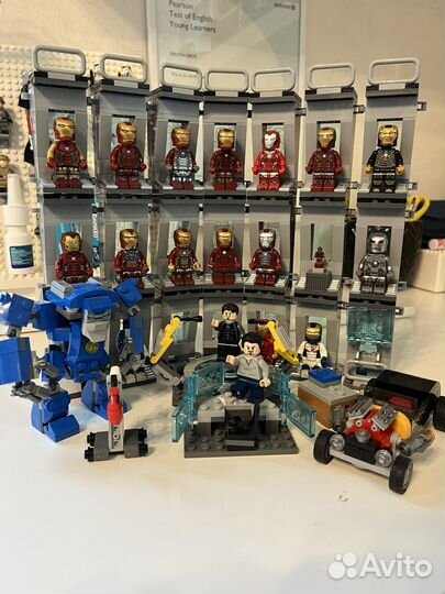 Lego marvel Super heroes iron man Лаборатория жч