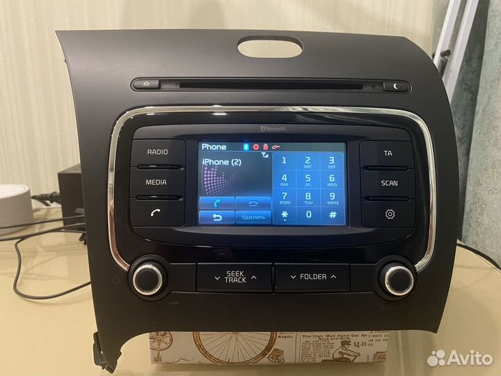 Оригинальная магнитола Kia Cerato 3