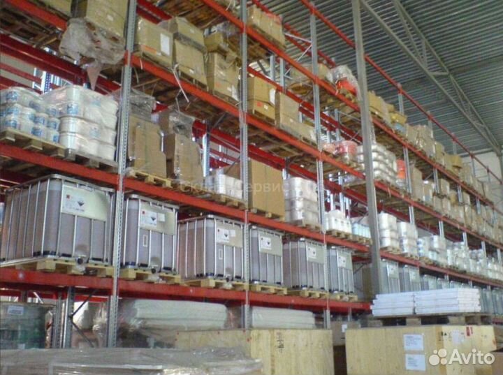 Стеллажи паллетные бу