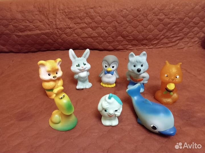 Резиновые игрушки СССР