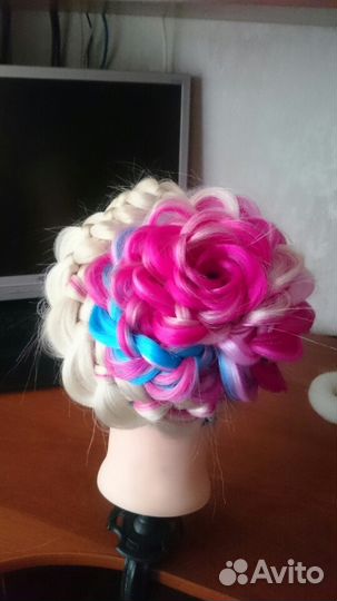 Манекен головы для причесок,болванка нов