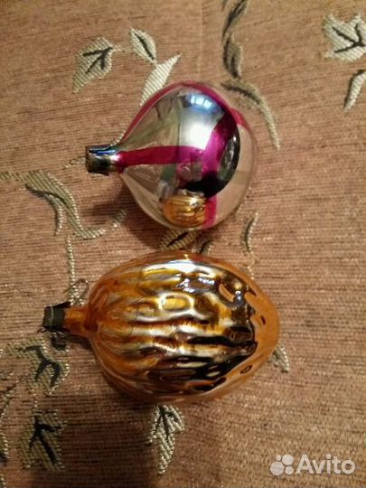 Елочные игрушки винтаж