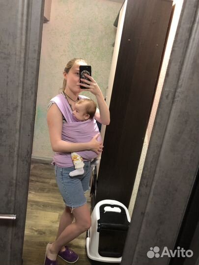 Трикотажный слинг-шарф Diva Milano