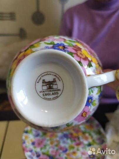 Чайный сервиз,фарфор, Англия