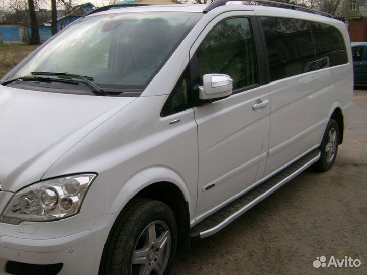 Подножки на Mercedes Vito Viano V-classe 2003-нв