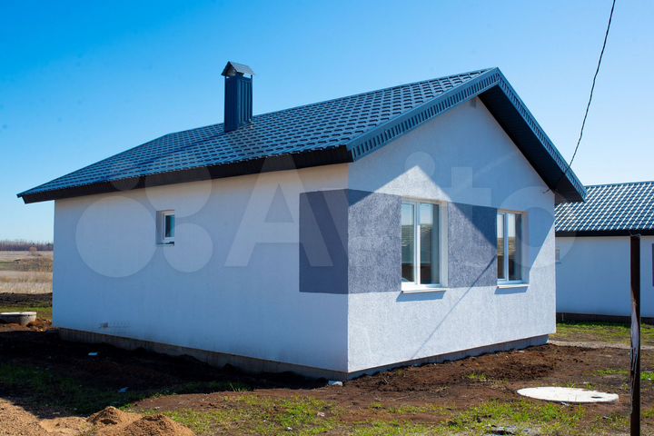 Коттедж 56 м² на участке 8 сот.