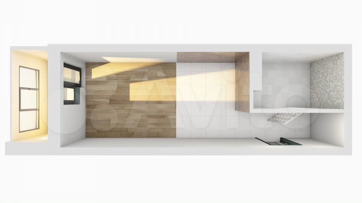 Квартира-студия, 27,5 м², 16/25 эт.