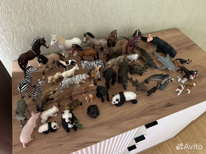 Фигурки животных schleich оригинал