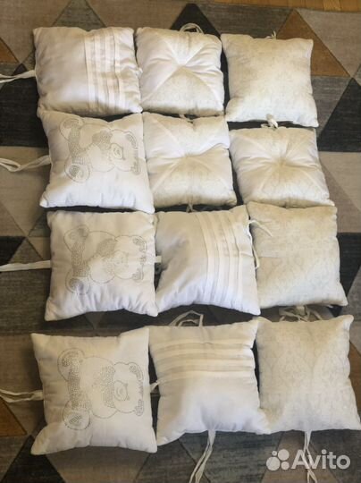 Бортики+комплект 21 предмет в кроватку