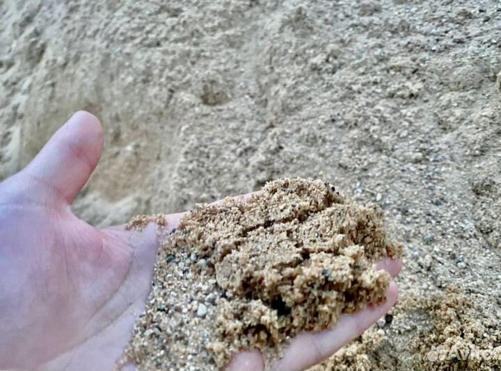 Песок,щебень