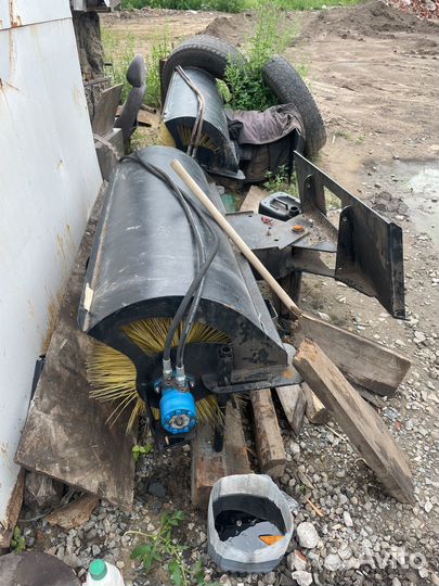 Щётка, Веник на мини погрузчика, универсал