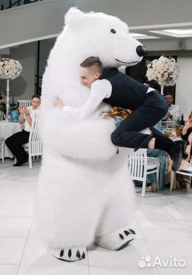 Ростовая кукла. Медведь на праздник. супермишки