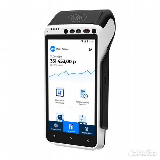 Онлайн-касса с терминалом 
