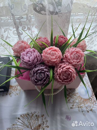 Букет пионов