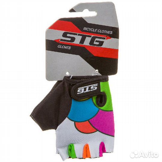 Велоперчатки велосипедные STG мод.Candy детские размер XS