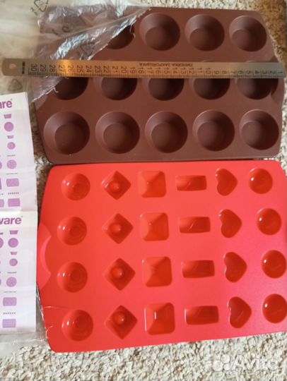 Силиконовые формочки новые Tupperware